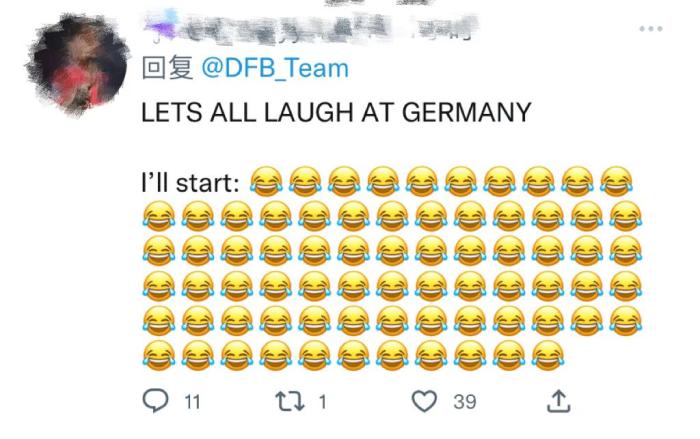 社交媒体截图。