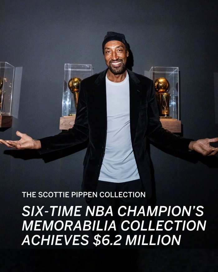 皮蓬纪念品拍卖创纪录 伯德签名球衣成最大赢家