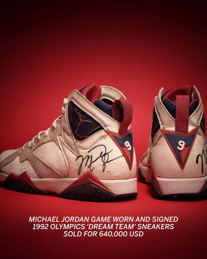 皮蓬纪念品拍卖创纪录 伯德签名球衣成最大赢家